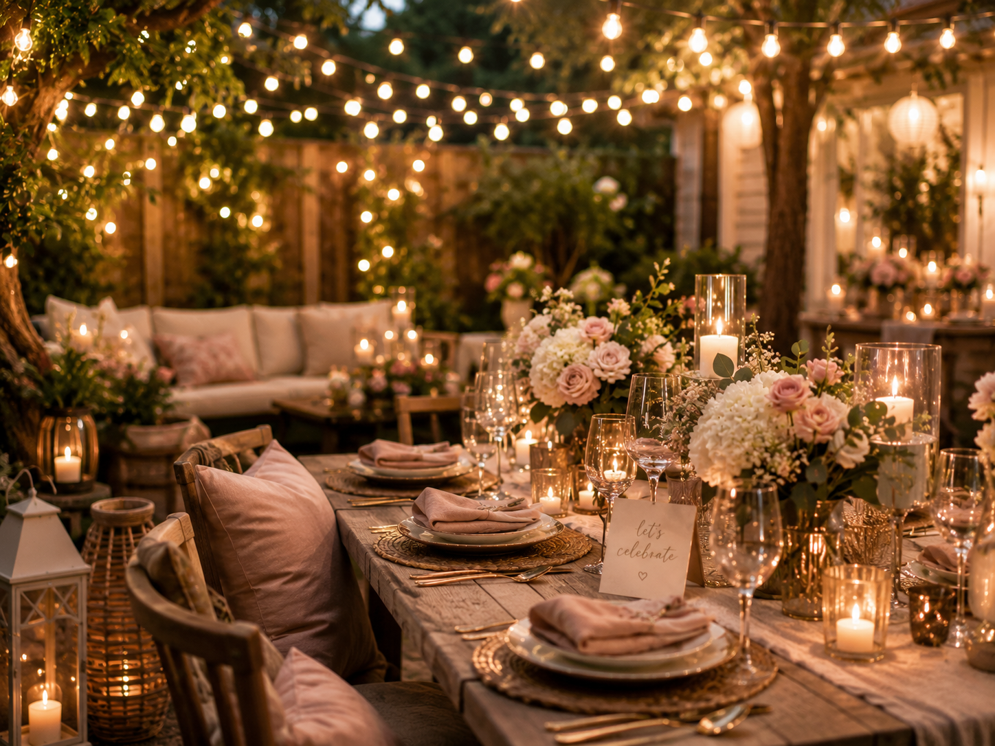 Backyard gatherings